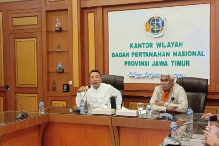 BPN Jatim: HGB 656 Hektare di Perairan Timur Surabaya Masuk Sidoarjo Foto BeritaJatim.com