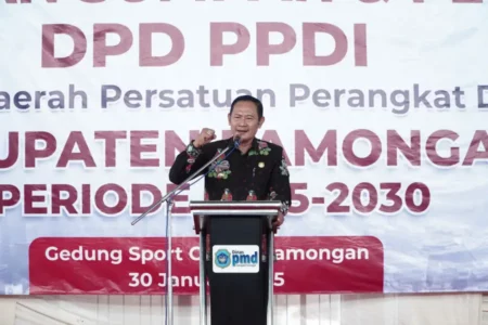 Bupati Lamongan Ajak PPDI Dukung Pembangunan Desa dan Swasembada Pangan Foto BeritaJatim.com