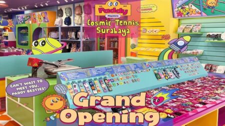 Viral! Paddy Playstore “Cosmic Tennis” Buka di Surabaya, DIY jadi Super Seru Foto BeritaJatim.com