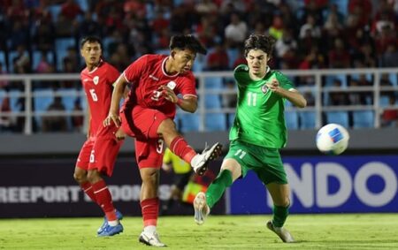 Timnas Indonesia U-20 Siap Tempur Lawan Iran di Piala Asia U-20 2025 Foto BeritaJatim.com