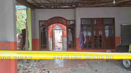 Ledakan di Puri Mojokerto: Ibu dan Anak Jadi Korban Foto BeritaJatim.com