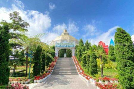 Liburan ke Flora Wisata Santerra, Destinasi Kekinian di Pujon Malang Foto BeritaJatim.com