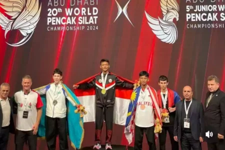 Bangga! Remaja Asal Ngawi Raih Medali Emas di Ajang Pencak Silat Dunia Foto BeritaJatim.com