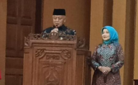 Pidato Sanusi Usai Jadi Bupati Malang Terpilih 2025-2030 Foto BeritaJatim.com