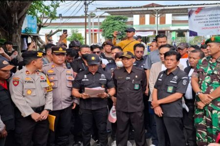 PN Sidoarjo Eksekusi Aset PT KAI di Sidoarjo, Dibuat Bisnis Parkir Tak Berizin Foto BeritaJatim.com