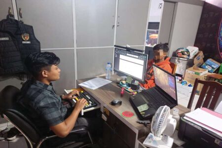 Transaksi Melalui Medsos, Polisi Bekuk Penadah Curanmor Asal Pasuruan Foto BeritaJatim.com