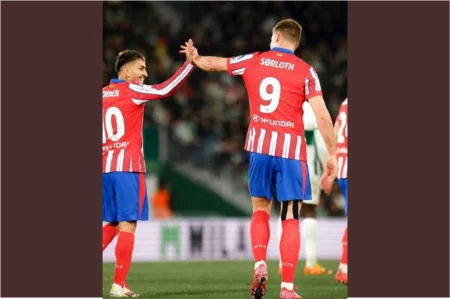 Atletico Madrid Ketagihan Kontribusi Tiga ‘Pahlawan Kesiangan’ Foto BeritaJatim.com