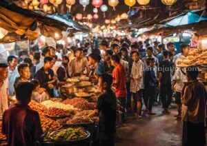 Pasar Takjil di Malang: 6 Tempat Berburu Kuliner Ramadan yang Ramai Dikunjungi Foto BeritaJatim.com