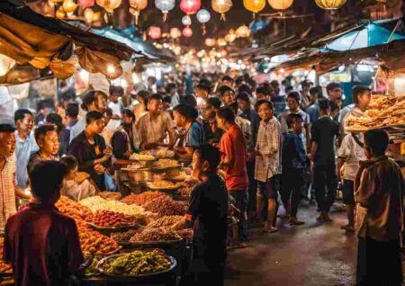 Pasar Takjil di Malang: 6 Tempat Berburu Kuliner Ramadan yang Ramai Dikunjungi Foto BeritaJatim.com