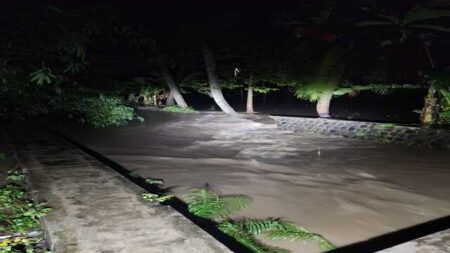 Bencana di Bondowoso: 6 Rumah Rusak, 40 Hektar Sawah Terendam dan Motor Hanyut Foto BeritaJatim.com