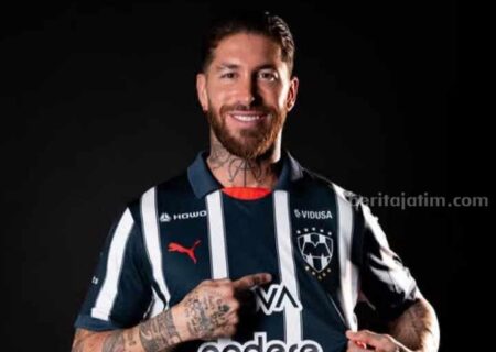 Sergio Ramos Usung Nomor “La Decima” ke Meksiko Foto BeritaJatim.com