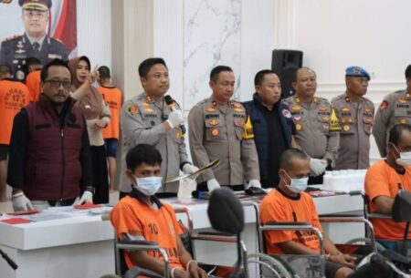 Polres Pamekasan Tangkap 16 Tersangka Kasus Narkoba dan Curanmor Foto BeritaJatim.com