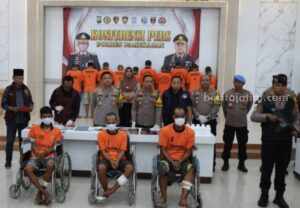Awal 2025, Polres Pamekasan Ungkap 5 Kasus dan 8 Tersangka Penyalahgunaan Narkoba Foto BeritaJatim.com