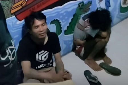 Nyaris Dihajar Warga Surabaya karena Dikira Jambret Handphone, Ternyata Bandar Sabu Foto BeritaJatim.com