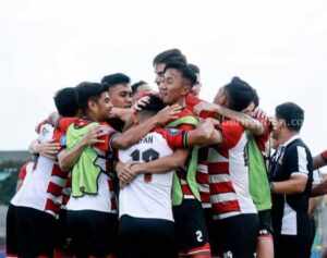 Asa Berat Madura United Keluar dari Zona Merah Degradasi Foto BeritaJatim.com