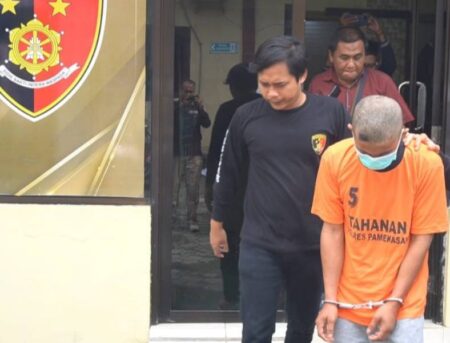 Polres Pamekasan Buru Rekan Pencuri Kotak Amal Masjid Foto BeritaJatim.com