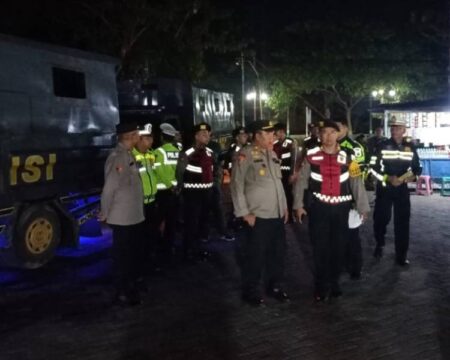Antisipasi Pekat, Polres Pamekasan Intens Razia Ciptakan Kamtibmas Foto BeritaJatim.com