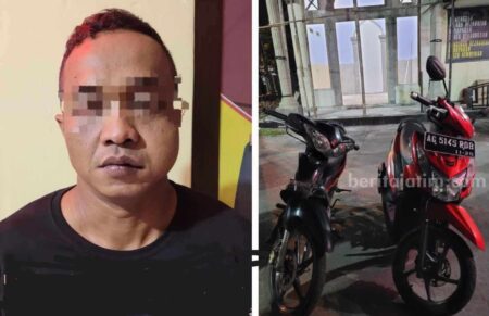 Pencurian Motor di Tulungagung Ganti TNKB untuk Hilangkan Bukti Foto BeritaJatim.com