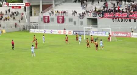 Harapan ke Semifinal Pupus, Inter Kediri Takluk 1-2 dari Persewangi Banyuwangi Foto BeritaJatim.com