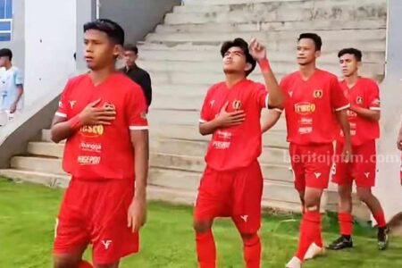 Penalti Gagal, Persepon Ponorogo Tahan Imbang Persikoba Batu Foto BeritaJatim.com