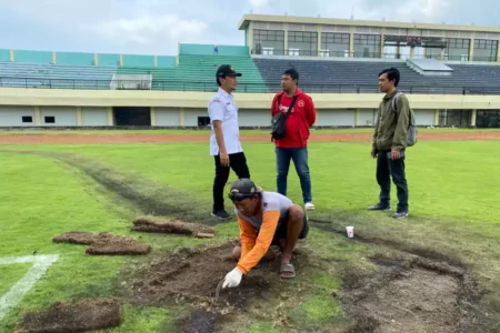 Imbas Kericuhan Suporter Persela, Stadion Tuban Sport Centre Rugi Ratusan Juta Rupiah Foto BeritaJatim.com