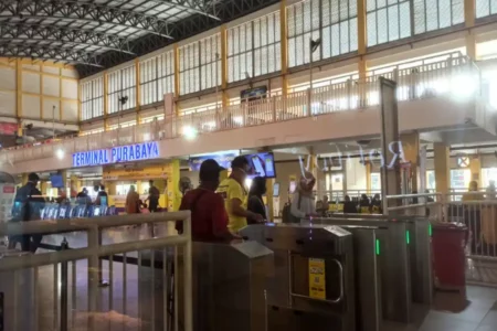 Terminal Purabaya Sidoarjo Siapkan Fasilitas dan Keamanan Jelang Ramadan Foto BeritaJatim.com