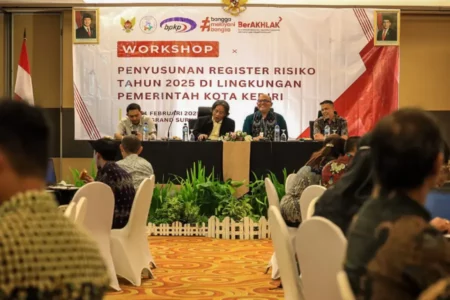 Inspektur Kota Kediri Dorong Peningkatan Pemahaman Manajemen Risiko Demi Mewujudkan Kesejahteraan Masyarakat Foto BeritaJatim.com