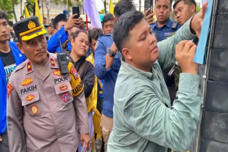 Didesak Tolak Program Makan Bergizi Gratis, DPRD Tuban Akan Sampaikan Aspirasi PMII Foto BeritaJatim.com
