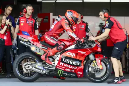 Ducati Mantapkan Mesin GP24 untuk MotoGP 2025, Marquez dan Bagnaia Tetap Andalkan Motor Lama Foto BeritaJatim.com