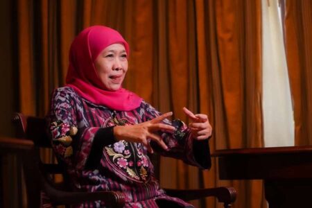 Khofifah Sosialisasikan Jatim Gerbang Baru Nusantara Hingga ke Singapura Foto BeritaJatim.com