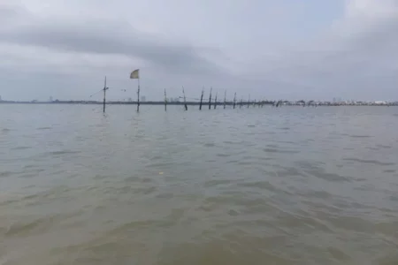 Sedimentasi Lumpur di PTS, Siapa Bertanggung Jawab? Foto BeritaJatim.com
