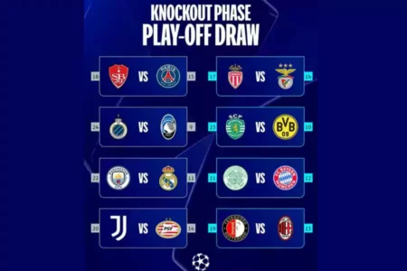 Playoff Knockout Liga Champions: Manchester City dan Real Madrid Saling Bunuh Foto BeritaJatim.com