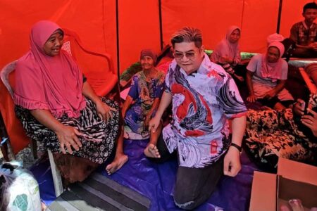 Atasi Banjir Sidoarjo, Anggota DPRD Jatim Benjamin Desak Normalisasi Sungai Foto BeritaJatim.com