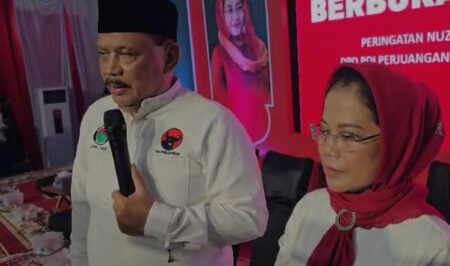 Peringati Nuzulul Quran, PDIP Jatim Santuni Ratusan Anak Yatim Piatu Foto BeritaJatim.com