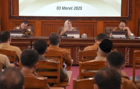 Program 100 Hari Kerja Panca Bhakti Ning Ita-Cak Sandi Linier dengan Asta Cita Presiden Prabowo Foto BeritaJatim.com