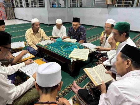 Warga Binaan Rutan Banjarsari Gresik Diberi Siraman Rohani Foto BeritaJatim.com