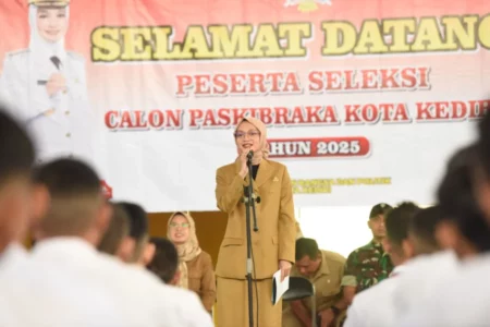 Seleksi Calon Paskibraka Kota Kediri 2025 Dimulai, Wali Kota Berikan Motivasi Foto BeritaJatim.com