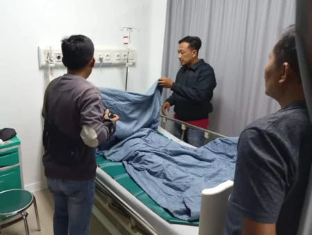 Mercon Rakitan Meledak, Satpam di Purwoasri Kediri Terluka Foto BeritaJatim.com