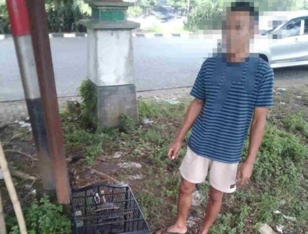 Warga Wonokromo Surabaya Kepergok Curi Cucak Ijo Harga Rp3 Juta Foto BeritaJatim.com