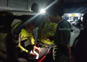 Polres Pamekasan Tindak Tegas Pelaku Balap Liar Foto BeritaJatim.com