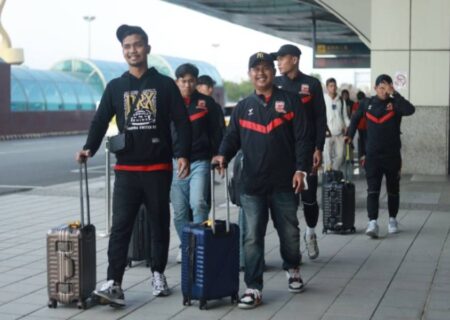 Hadapi Tainan City, Skuat Madura United Tiba di Taiwan Foto BeritaJatim.com