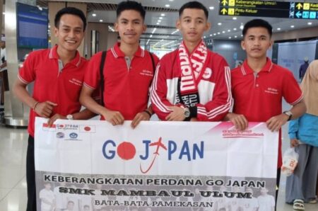4 Siswa SMKS MUBA Pamekasan Magang di Jepang Foto BeritaJatim.com