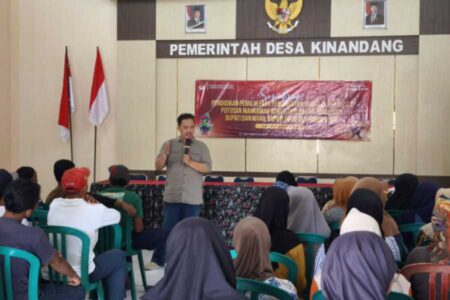 KPU Magetan Sosialisasikan PSU di Desa Kinandang dan Beberapa TPS Foto BeritaJatim.com