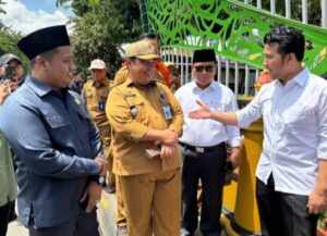 Antisipasi Banjir, Wagub Jatim Tinjau Titik Aliran Sungai Foto BeritaJatim.com