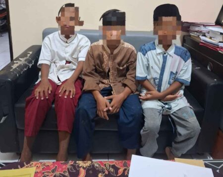 Tiga ABH Asal Gresik yang Terlibat Curanmor Direhabilitasi Foto BeritaJatim.com