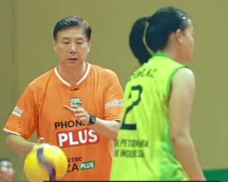 Tatap Laga Final Four, Gresik Petrokimia Rekrut Mantan Pelatih Timnas Jeff Jiang Jie Foto BeritaJatim.com