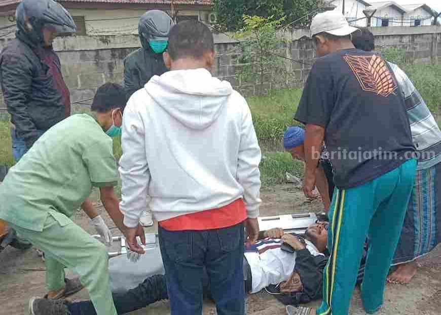 Laka Beruntun di Jalan Daendels Pantura Gresik Foto BeritaJatim.com