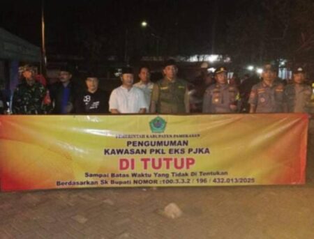 Pemkab Pamekasan Tutup Sementara Sentra PKL Eks PJKA Foto BeritaJatim.com
