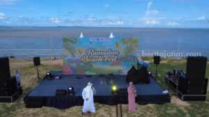 Ramadan Beach Fest 2025: Wadah Ekonomi Kreatif di Tepi Pantai Surabaya Foto BeritaJatim.com