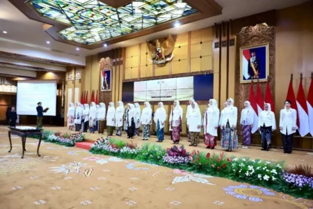 Cantika Wahono Jabat Ketua Dekranasda Bojonegoro, Perkuat Peran UMKM Lokal di Era Digital Foto BeritaJatim.com